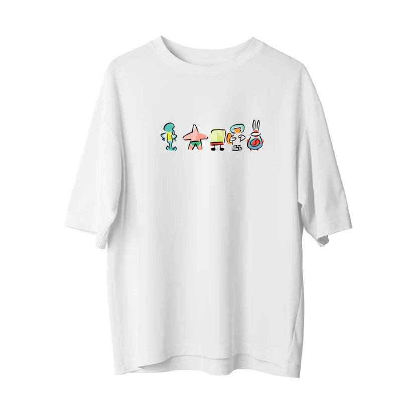 Sponge Family - Oversize T-Shirt