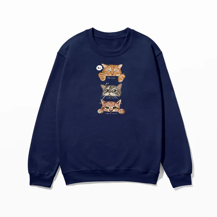 Mood Cat - Sweatshirt