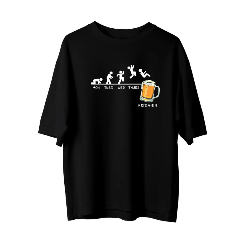 Friday Beer - Oversize T-Shirt