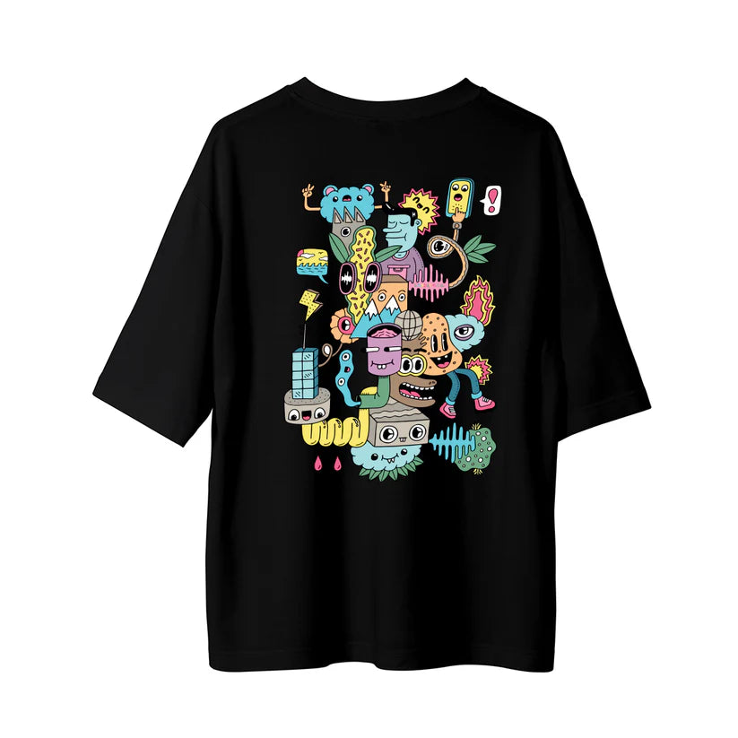 Candlemix - Oversize T-Shirt Back