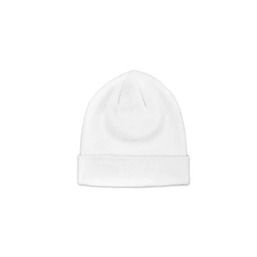 Essential White Beanie